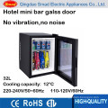 30 liter mini glass door bar fridge